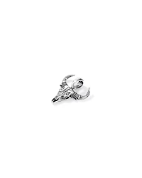 Pendentif en crâne de taureau en argent sterling
