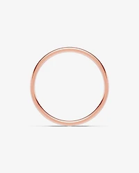 6mm Half Round Polished Wedding Band in 10kt Yellow Gold