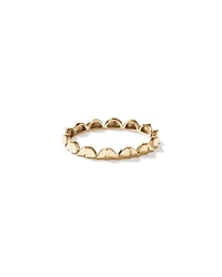 Bague Courbée Signature Connect en Or Rose 10 kt