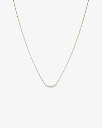 Necklace with 0.25 Carat TW of Diamonds in 18kt Yellow Gold
