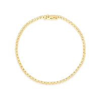 3.28 Carat TW Diamond Tennis Bracelet in 10kt Yellow Gold