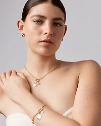 Shield Pendant in 10kt Yellow Gold