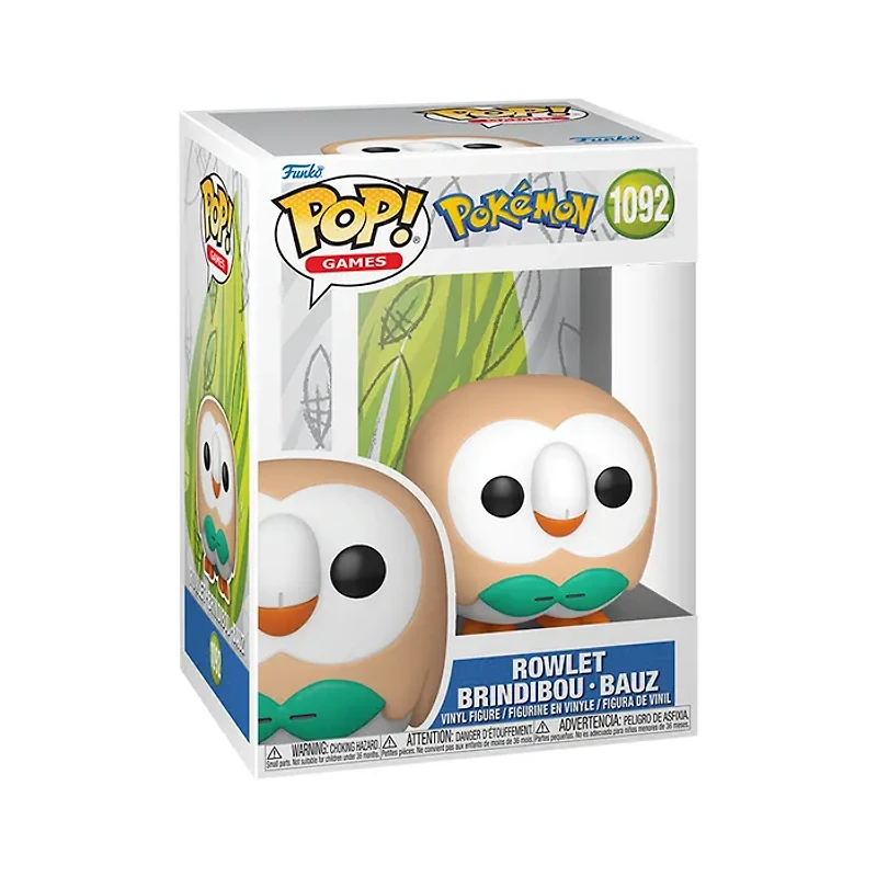 Funko Pop! Games Pokemon Rowlet