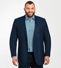 Modern Fit Solid Woven Sport Jacket