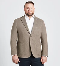 Modern Fit Herringbone Knit Sport Jacket