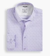 Modern Fit 360 Stretch Knit Paisley Print Dress Shirt
