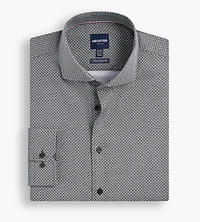 Non-Iron Geo Print Dress Shirt