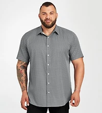 4-Way Stretch Geo Print Shirt