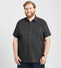 Allover Geo Print Casual Shirt