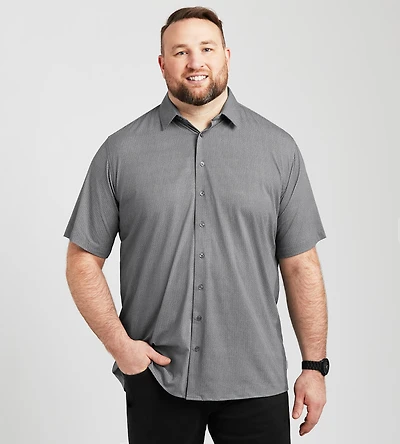 Allover Geo Knit Shirt