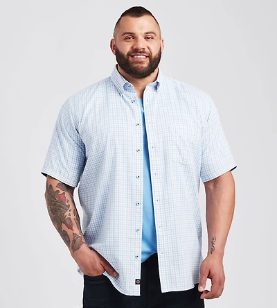 Easy Care Plaid Casual Shirt
