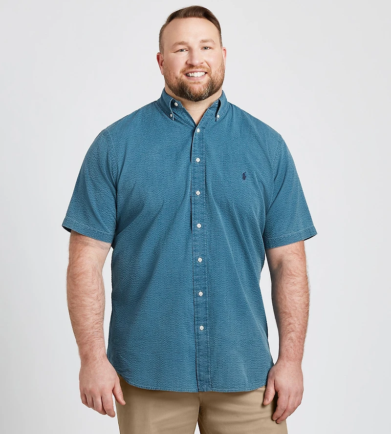 Seersucker Casual Shirt