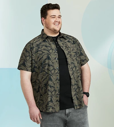 Floral Stretch Shirt