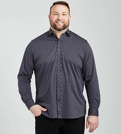 Geo Print Casual Shirt