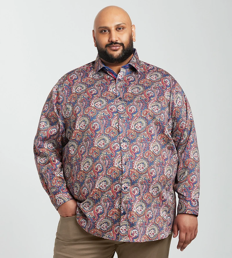 Paisley Print Casual Shirt