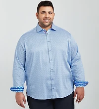 Mosaic Print Casual Shirt