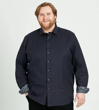 Tonal Jacquard Shirt