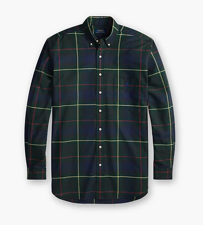 Plaid Oxford Shirt