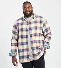 Canyon Beach Window Pane Casual Shirt