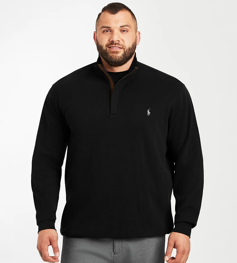 Lux 1/4 Zip Jersey Top
