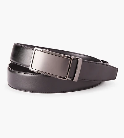 Ratchet Leather Belt