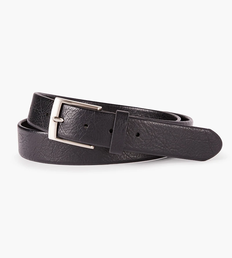 Stretch Leather Look Belt