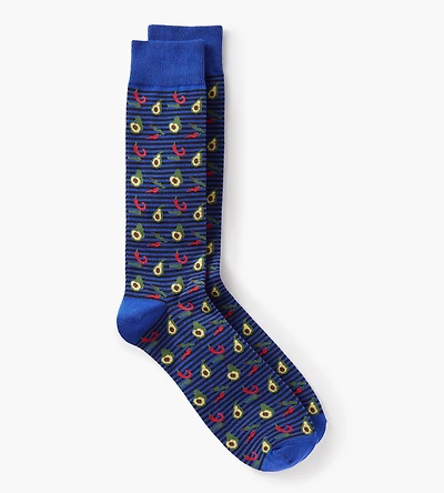 Avocado Chilis Socks