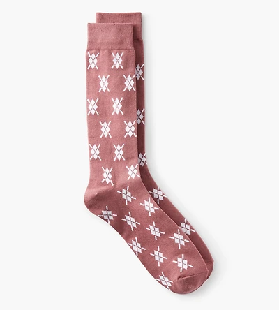 Argyle Diamond Socks