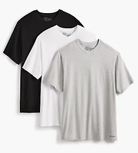 3 Pack Cotton Stretch V-Neck Tees
