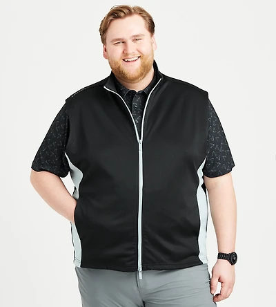 Full-Zip Golf Vest