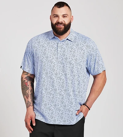 Chevron Printed Polo