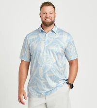 Leaf Print Polo