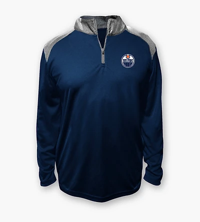 Edmonton Oilers NHL 1/4 Zip Pullover