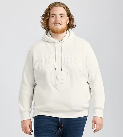 Raised Crest Logo Hoodie