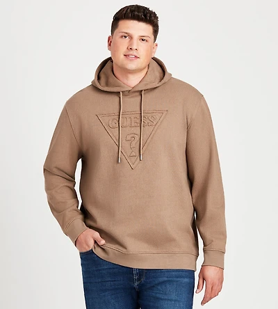 Triangle Raw Patch Hoodie