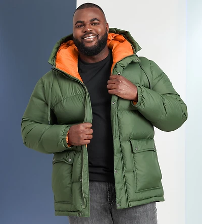 Faux Down Parka