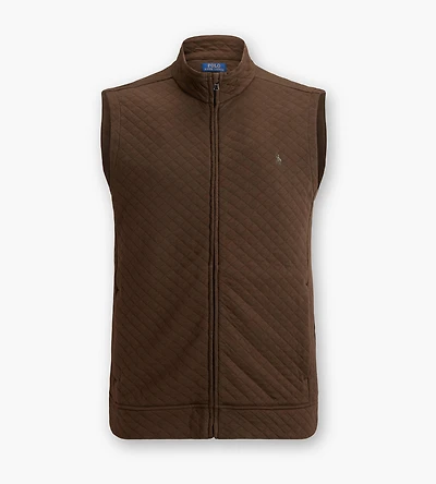 Quilted Lux Jersey Vest