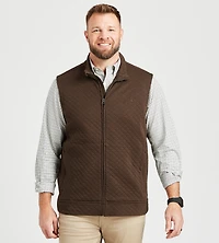 Quilted Lux Jersey Vest