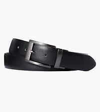 Pebble Grain Reversible Leather Belt