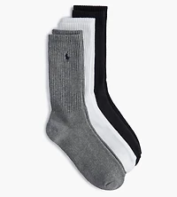 3-Pack Athletic Crew Socks