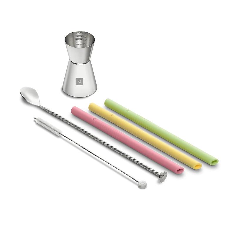 Recipe Kit - Reusable Straws and Jigger