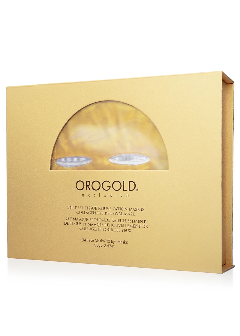 24K Deep Tissue Rejuvenation Mask & Collagen Eye Renewal Mask