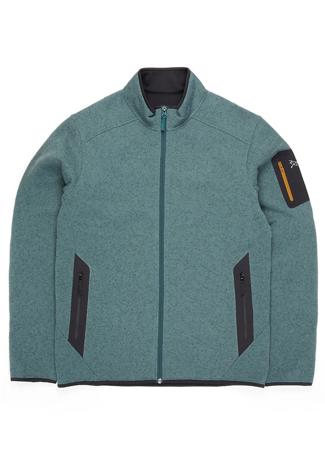 Arc'teryx Covert Cardigan Uomo - Felpa In Pile Tecnico Riciclato, Caldo E Traspirante