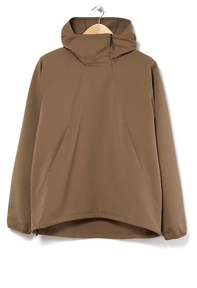 Pullover Jacket Goldwin Spur Light Jacket Goldwin Black Hooded 