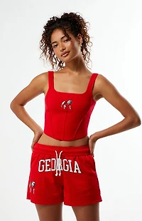HYPE & VICE Georgia Bulldogs Hoop Jersey Basketball Shorts