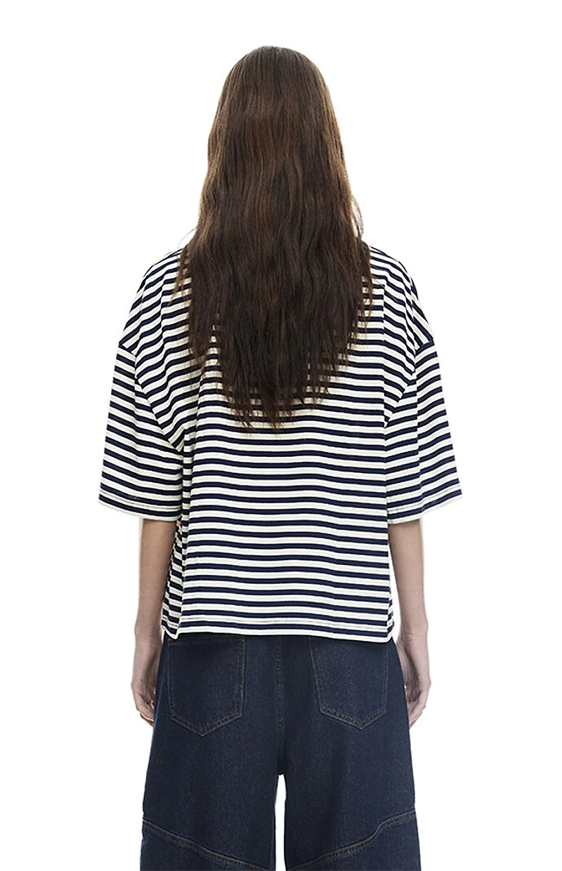 LIONESS Bloom Striped Short Sleeve T-Shirt