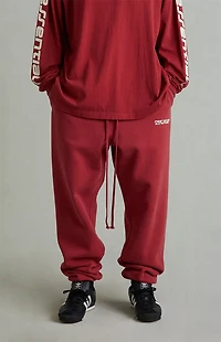 Fear of God ESSENTIALS Crimson Classic Fleece Sweatpants