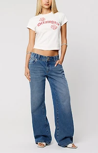ABRAND Alicia 99 Low Rise Baggy Jeans