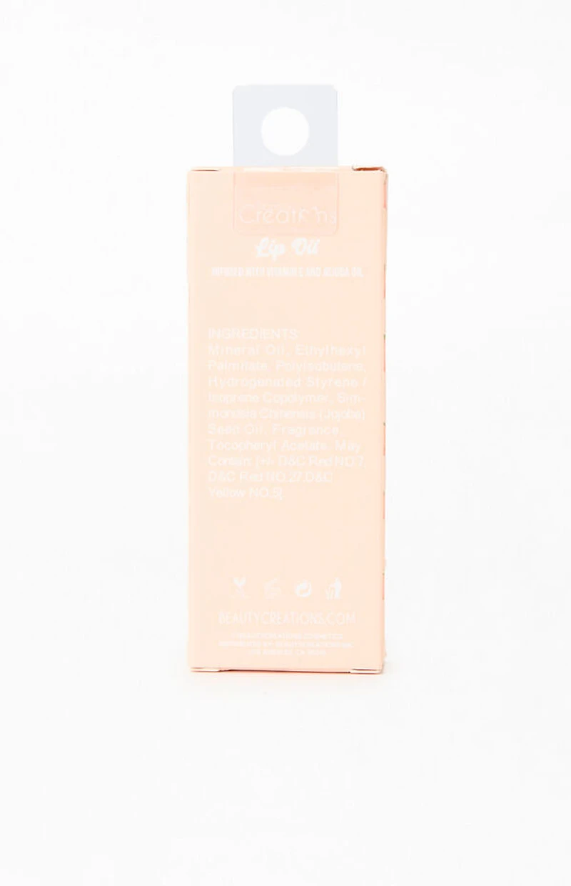 Beauty Creations Sweet Dose Peach Lip Oil