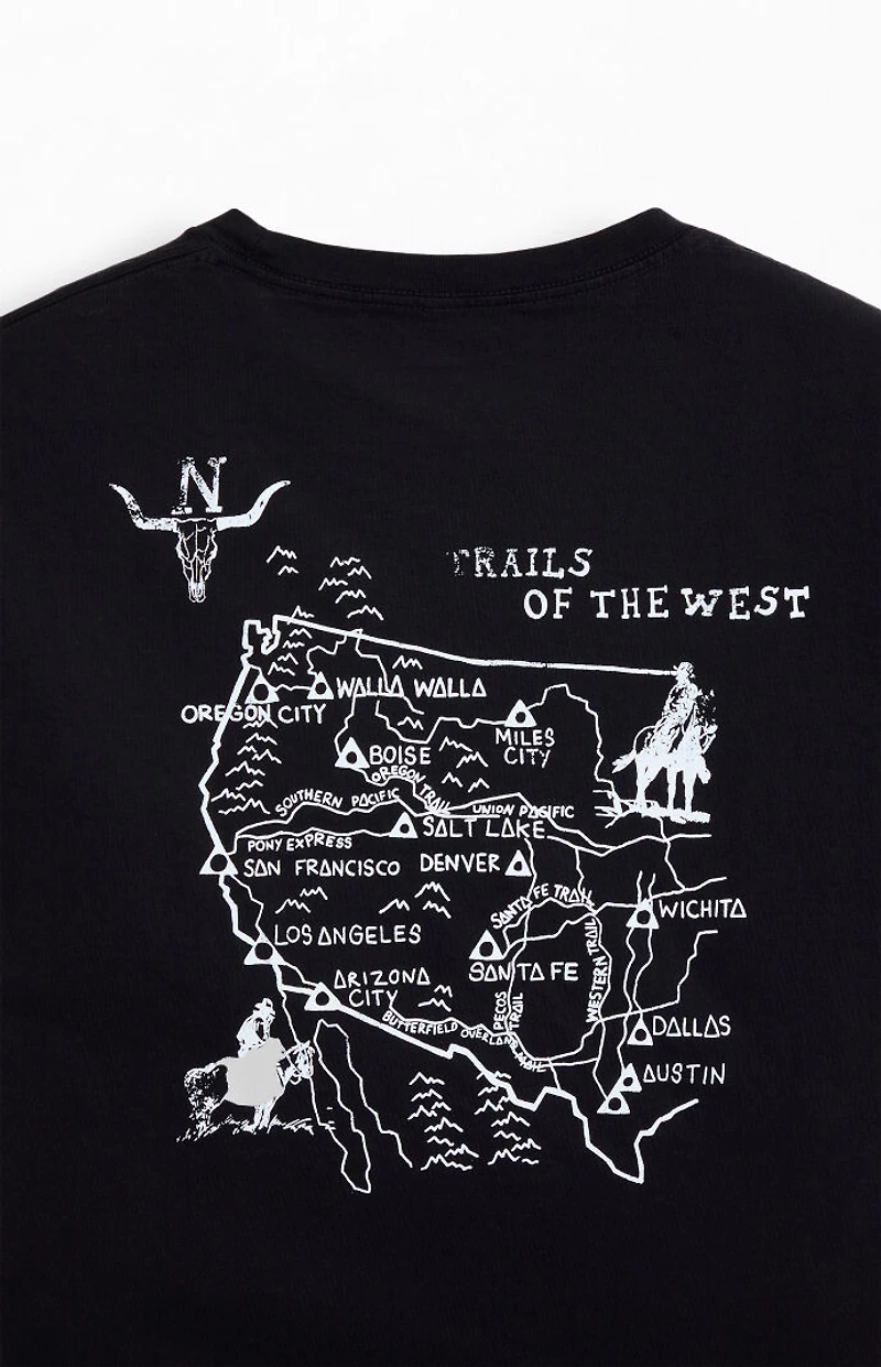Lone Rider Trails Of The West T-Shirt